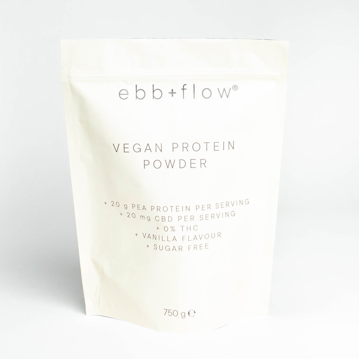 CBD Vegan Protein Powder e b b + f l o w